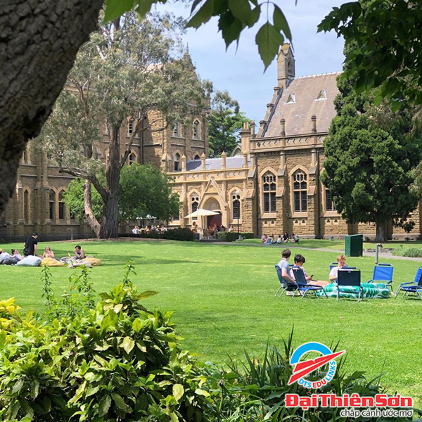 Hình ảnh khuôn viên trường Đại học Melbourne
