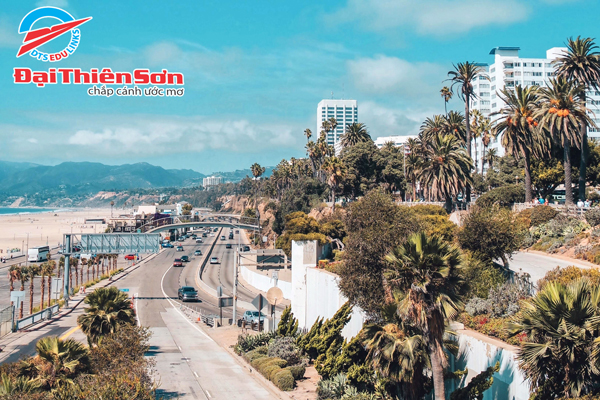 Thành phố biển xinh đẹp Santa Monica - Du học Đại Thiên Sơn DTS