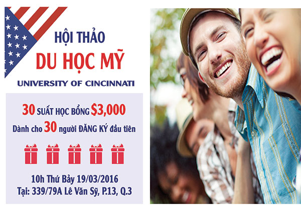 Hội thảo du học mỹ uc