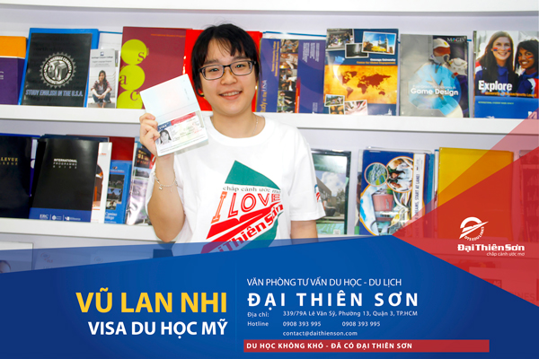 Đại Thiên Sơn Học viên Đại Thiên Sơn đã đậu Visa du học