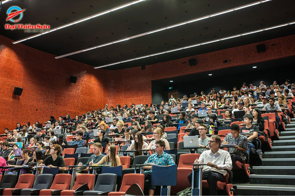 Một lớp học tại Auckland University of Technology