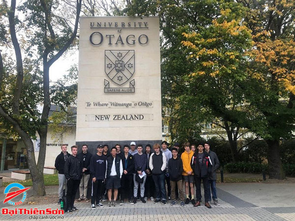 Sinh viên tại University of Otago