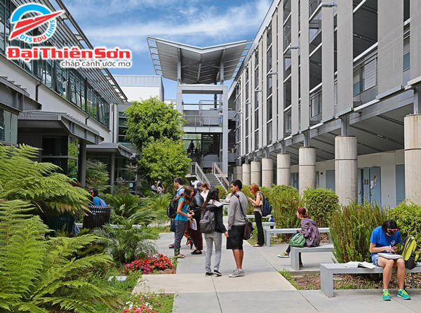 Hình ảnh bên trong trường Santa Monica College - Du học Đại Thiên Sơn DTS