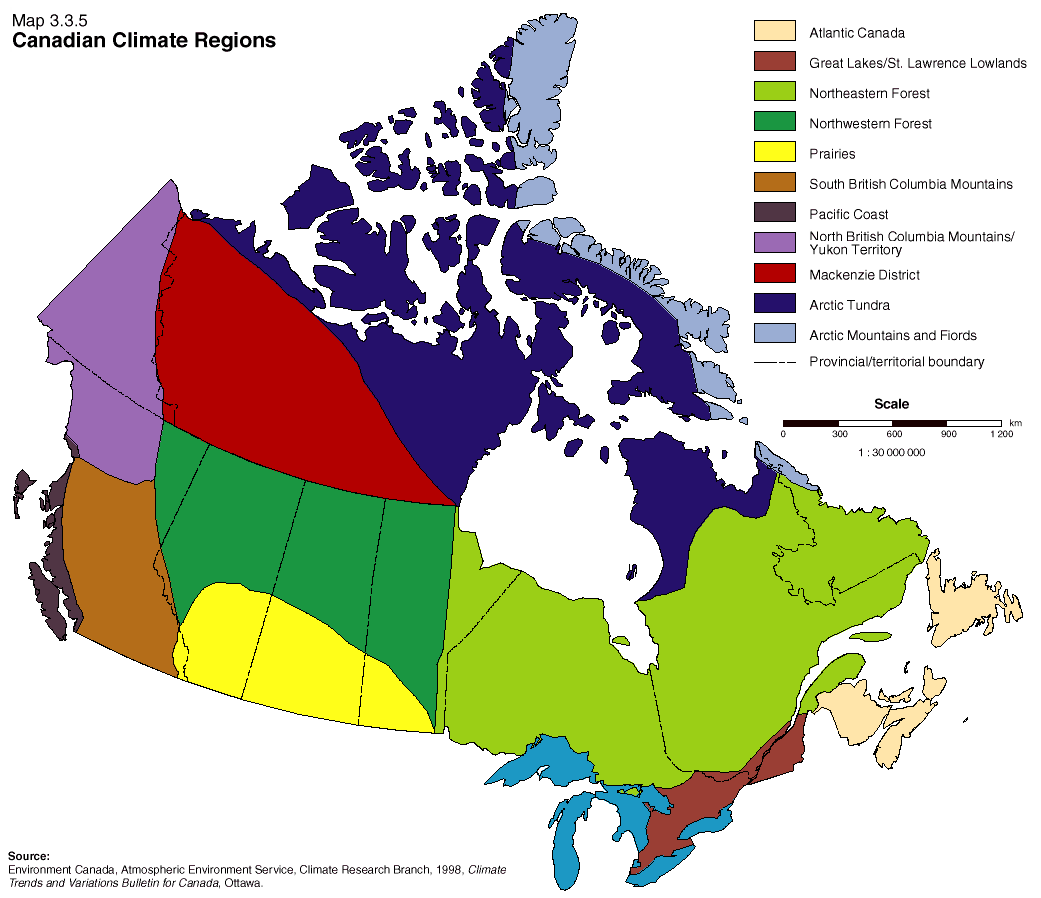 Các tiểu bang của Canada