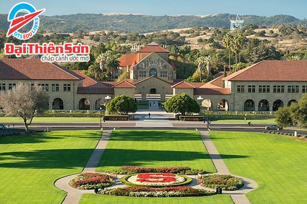 Khuôn viên trường Đại học Stanford - Du học Đại Thiên Sơn DTS