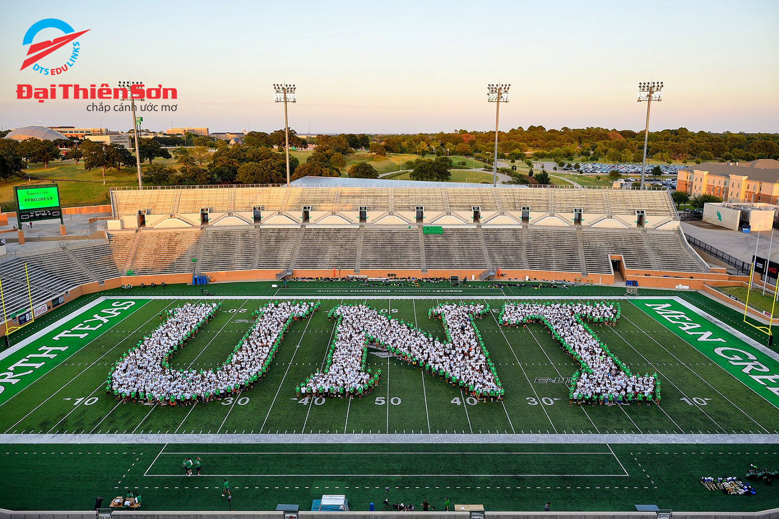 Sân chơi thể thao của trường University North of Texas