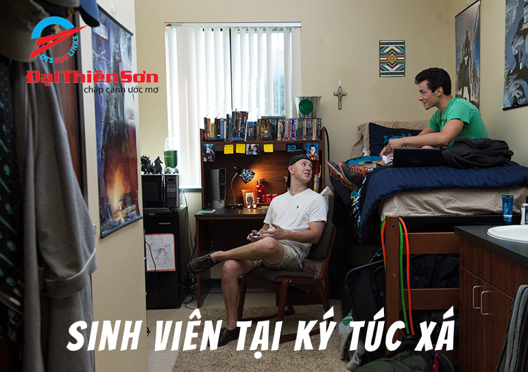 Ký túc xá của sinh viên học tại UNT