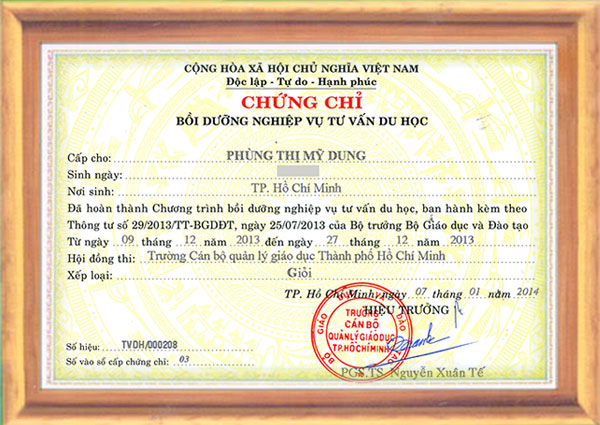 chuyên viên tư vấn du học