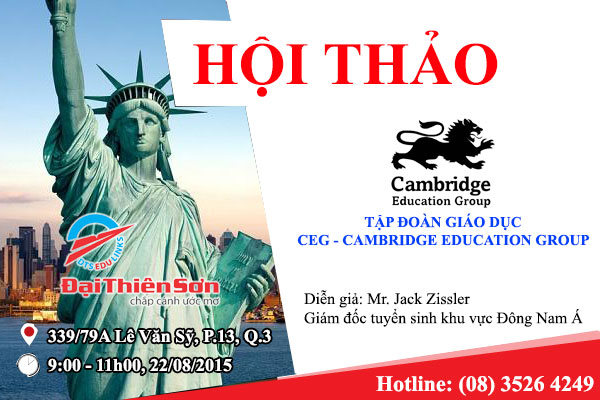 hội thảo du học mỹ
