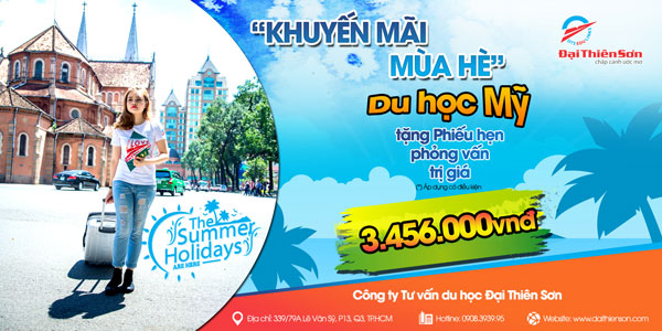 khuyến mãi du học mỹ